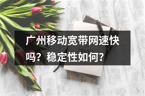 广州移动宽带网速快吗？稳定性如何？