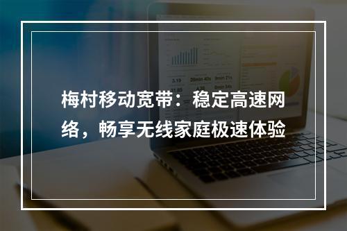 梅村移动宽带：稳定高速网络，畅享无线家庭极速体验