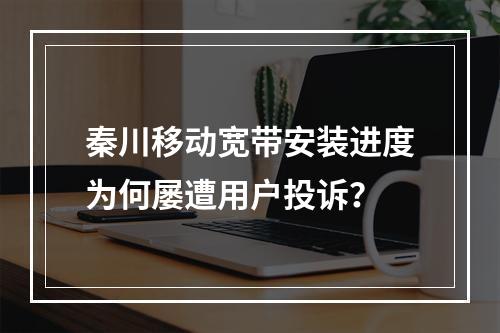 秦川移动宽带安装进度为何屡遭用户投诉？