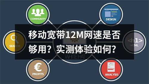 移动宽带12M网速是否够用？实测体验如何？