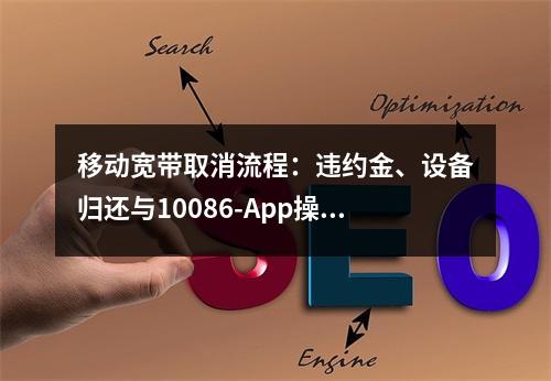 移动宽带取消流程：违约金、设备归还与10086-App操作指南