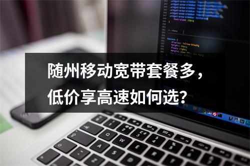 随州移动宽带套餐多，低价享高速如何选？