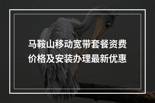 马鞍山移动宽带套餐资费价格及安装办理最新优惠