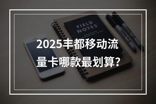 2025丰都移动流量卡哪款最划算？