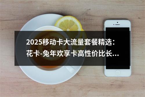 2025移动卡大流量套餐精选：花卡-兔年欢享卡高性价比长期优惠