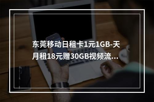 东莞移动日租卡1元1GB-天 月租18元赠30GB视频流量