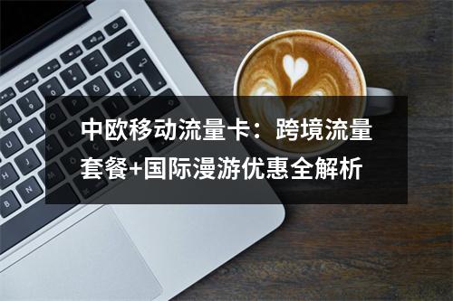 中欧移动流量卡：跨境流量套餐+国际漫游优惠全解析