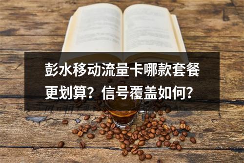 彭水移动流量卡哪款套餐更划算？信号覆盖如何？