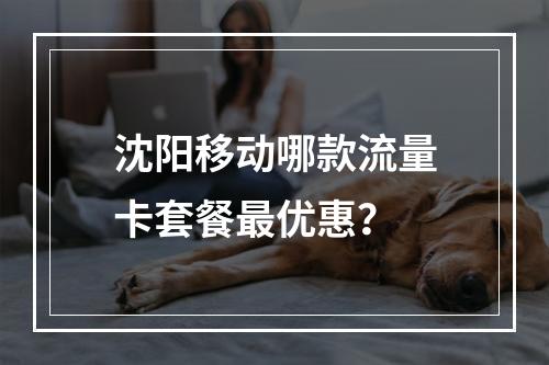 沈阳移动哪款流量卡套餐最优惠？