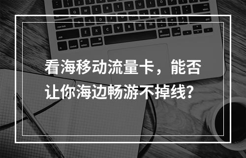 看海移动流量卡，能否让你海边畅游不掉线？
