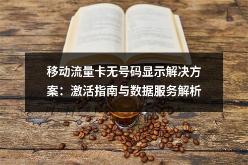 移动流量卡无号码显示解决方案：激活指南与数据服务解析