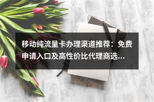 移动纯流量卡办理渠道推荐：免费申请入口及高性价比代理商选择