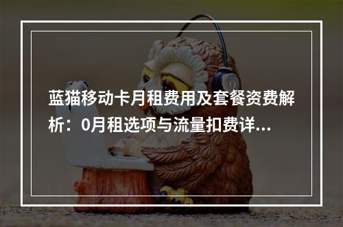 蓝猫移动卡月租费用及套餐资费解析：0月租选项与流量扣费详情