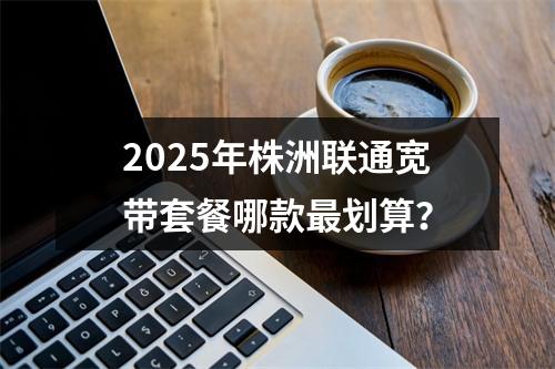 2025年株洲联通宽带套餐哪款最划算？