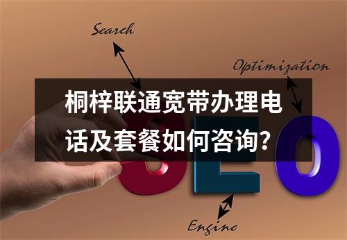 桐梓联通宽带办理电话及套餐如何咨询？