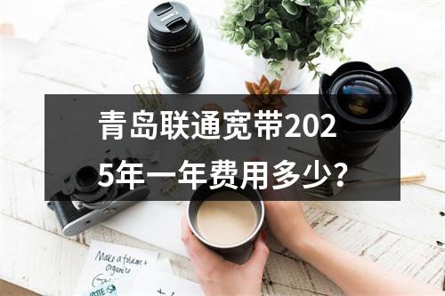 青岛联通宽带2025年一年费用多少？