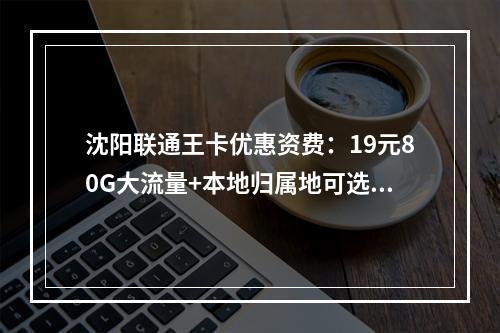 沈阳联通王卡优惠资费：19元80G大流量+本地归属地可选号