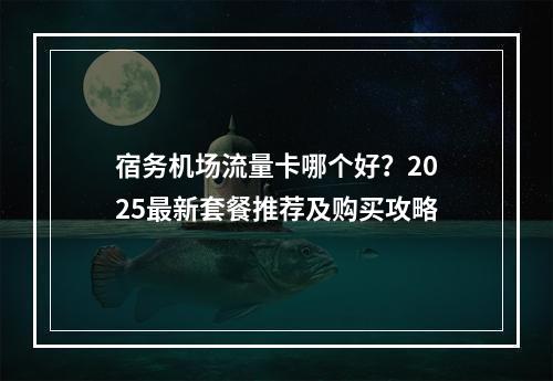 宿务机场流量卡哪个好？2025最新套餐推荐及购买攻略
