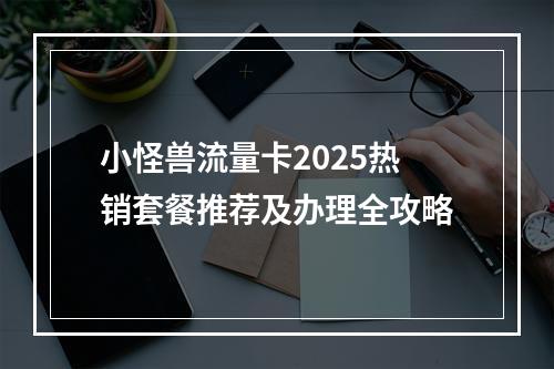 小怪兽流量卡2025热销套餐推荐及办理全攻略