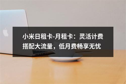 小米日租卡-月租卡：灵活计费搭配大流量，低月费畅享无忧