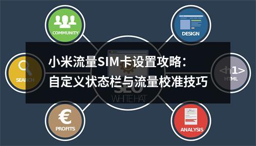 小米流量SIM卡设置攻略：自定义状态栏与流量校准技巧