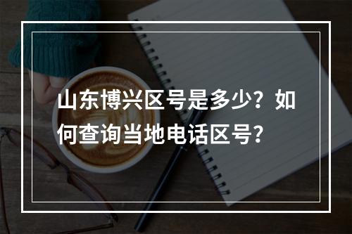 山东博兴区号是多少？如何查询当地电话区号？
