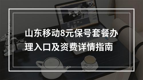 山东移动8元保号套餐办理入口及资费详情指南