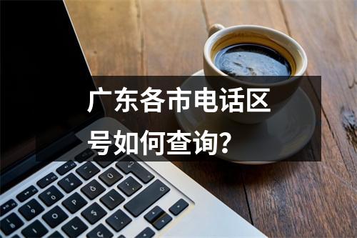 广东各市电话区号如何查询？