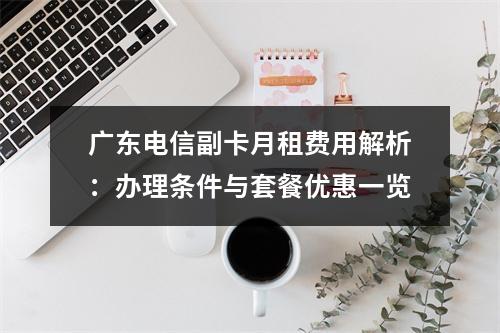 广东电信副卡月租费用解析：办理条件与套餐优惠一览