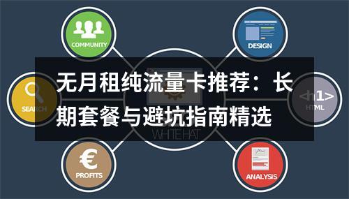 无月租纯流量卡推荐：长期套餐与避坑指南精选