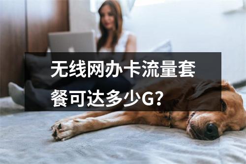 无线网办卡流量套餐可达多少G？