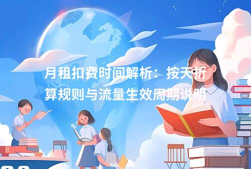 月租扣费时间解析：按天折算规则与流量生效周期说明