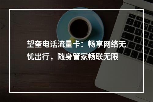 望奎电话流量卡：畅享网络无忧出行，随身管家畅联无限