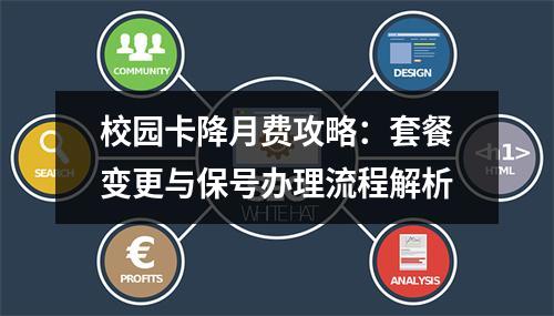 校园卡降月费攻略：套餐变更与保号办理流程解析