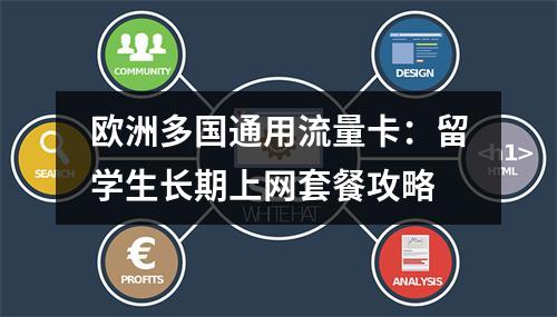 欧洲多国通用流量卡：留学生长期上网套餐攻略
