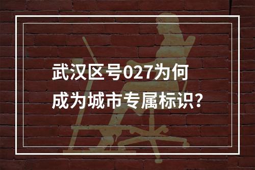 武汉区号027为何成为城市专属标识？