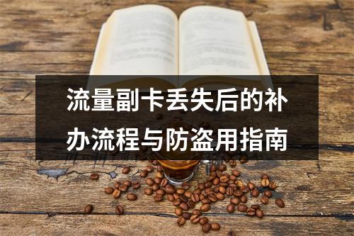流量副卡丢失后的补办流程与防盗用指南