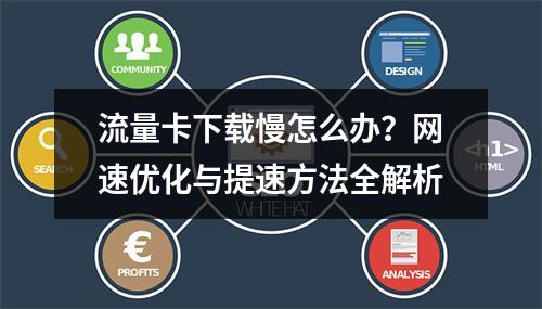 流量卡下载慢怎么办？网速优化与提速方法全解析