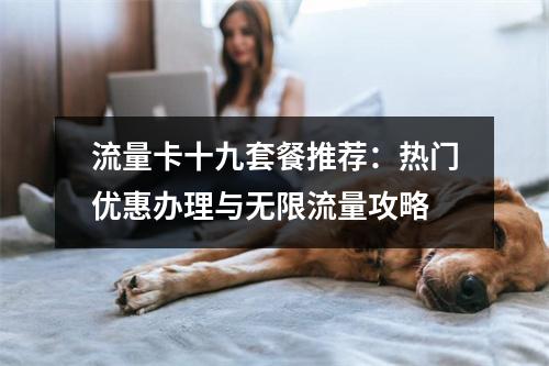 流量卡十九套餐推荐：热门优惠办理与无限流量攻略