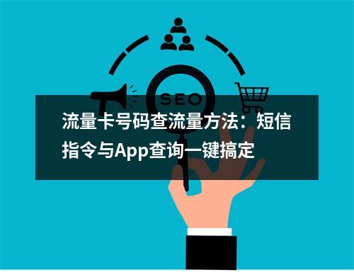 流量卡号码查流量方法：短信指令与App查询一键搞定