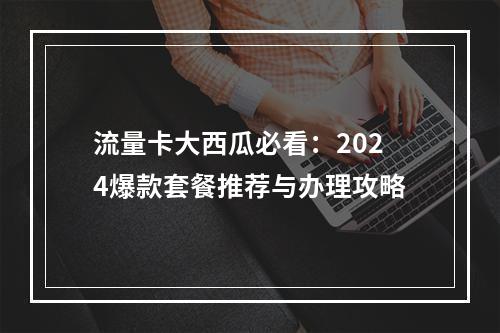 流量卡大西瓜必看：2024爆款套餐推荐与办理攻略