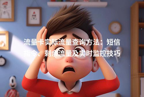 流量卡实际流量查询方法：短信指令、剩余流量及实时监控技巧