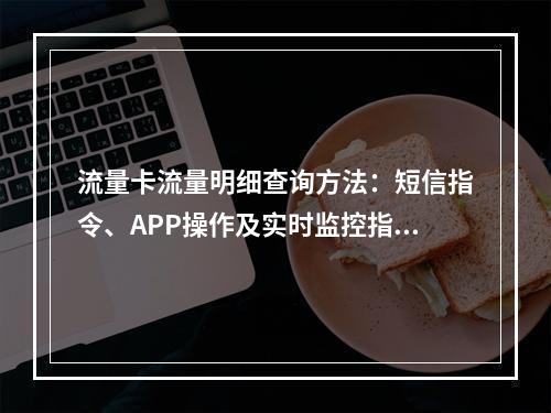 流量卡流量明细查询方法：短信指令、APP操作及实时监控指南