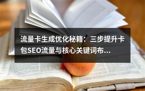 流量卡生成优化秘籍：三步提升卡包SEO流量与核心关键词布局