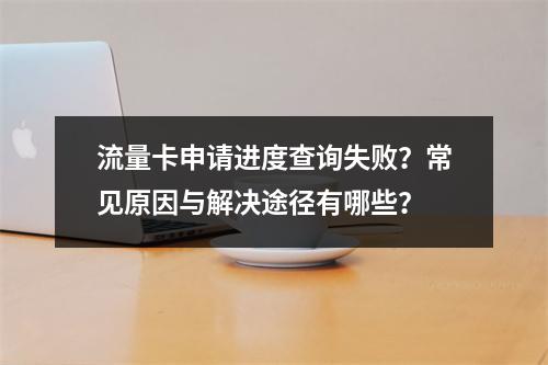 流量卡申请进度查询失败？常见原因与解决途径有哪些？