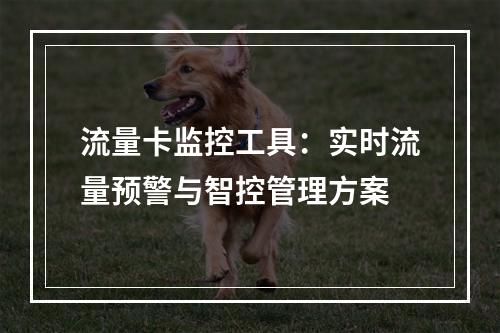 流量卡监控工具：实时流量预警与智控管理方案