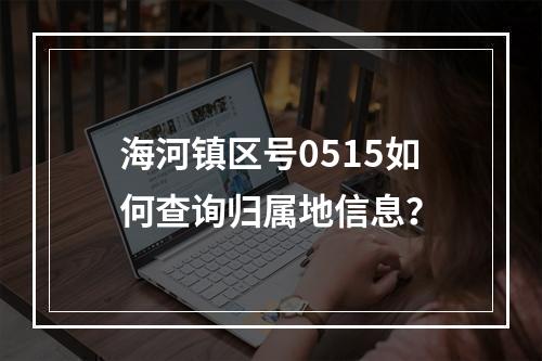 海河镇区号0515如何查询归属地信息？