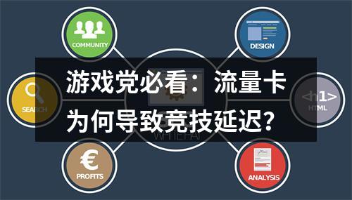 游戏党必看：流量卡为何导致竞技延迟？