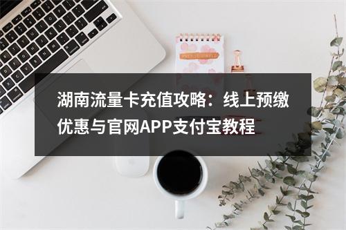湖南流量卡充值攻略：线上预缴优惠与官网APP支付宝教程
