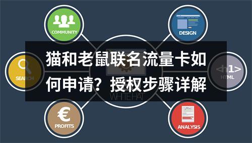 猫和老鼠联名流量卡如何申请？授权步骤详解
